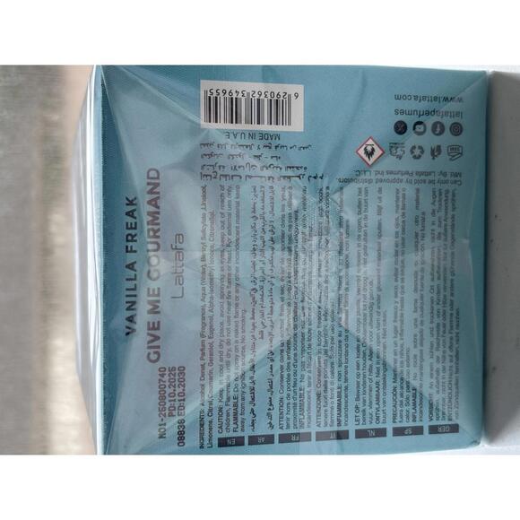 Lattafa Vanilla Freak Give Me Gourmand Eau De Parfum 75ml - Picture 5 of 6